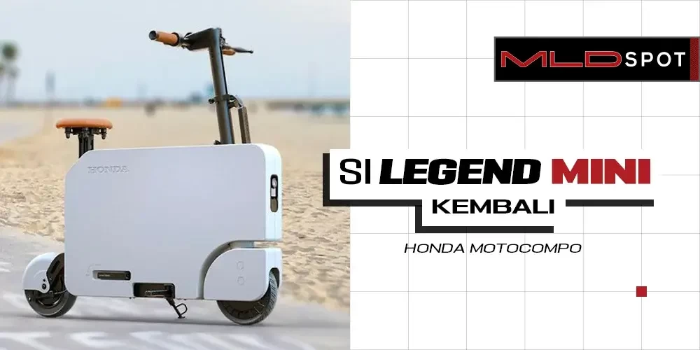 Honda Motocompo Lahir Kembali dengan Sentuhan Moder